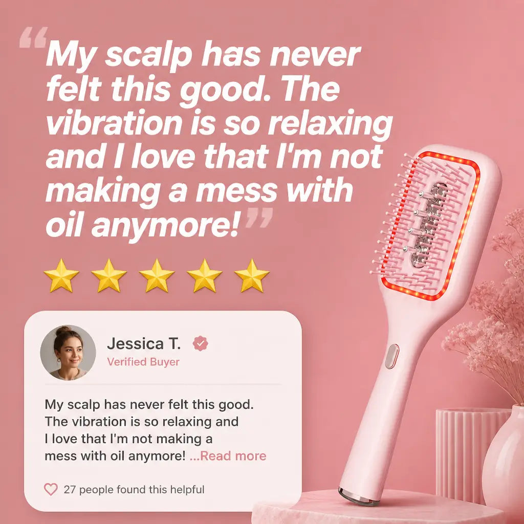 Luxella LumiScalp™ Red Light Therapy Comb